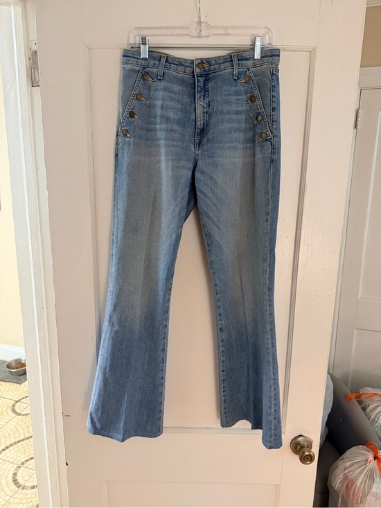 Ramy Brook Denim - Ramy Brook Soho Sailor Button Flare Jeans | Size 30